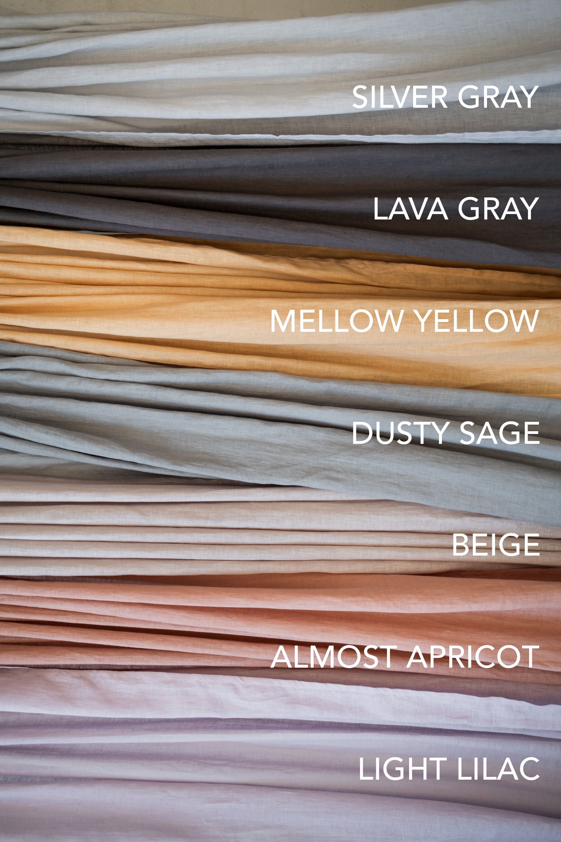 Peach Lightweight Linen Kimono Robe