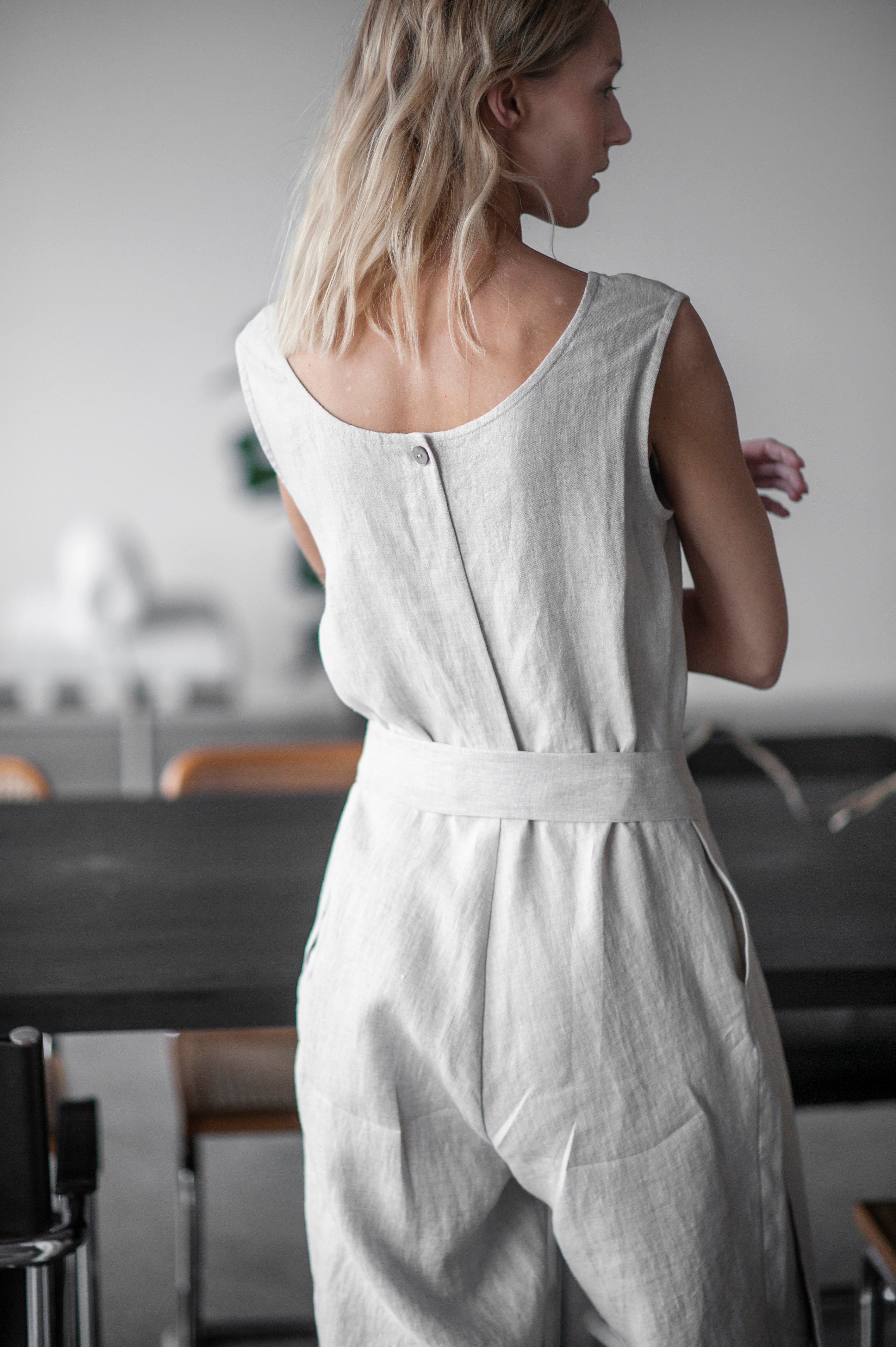 linen jumpsuit