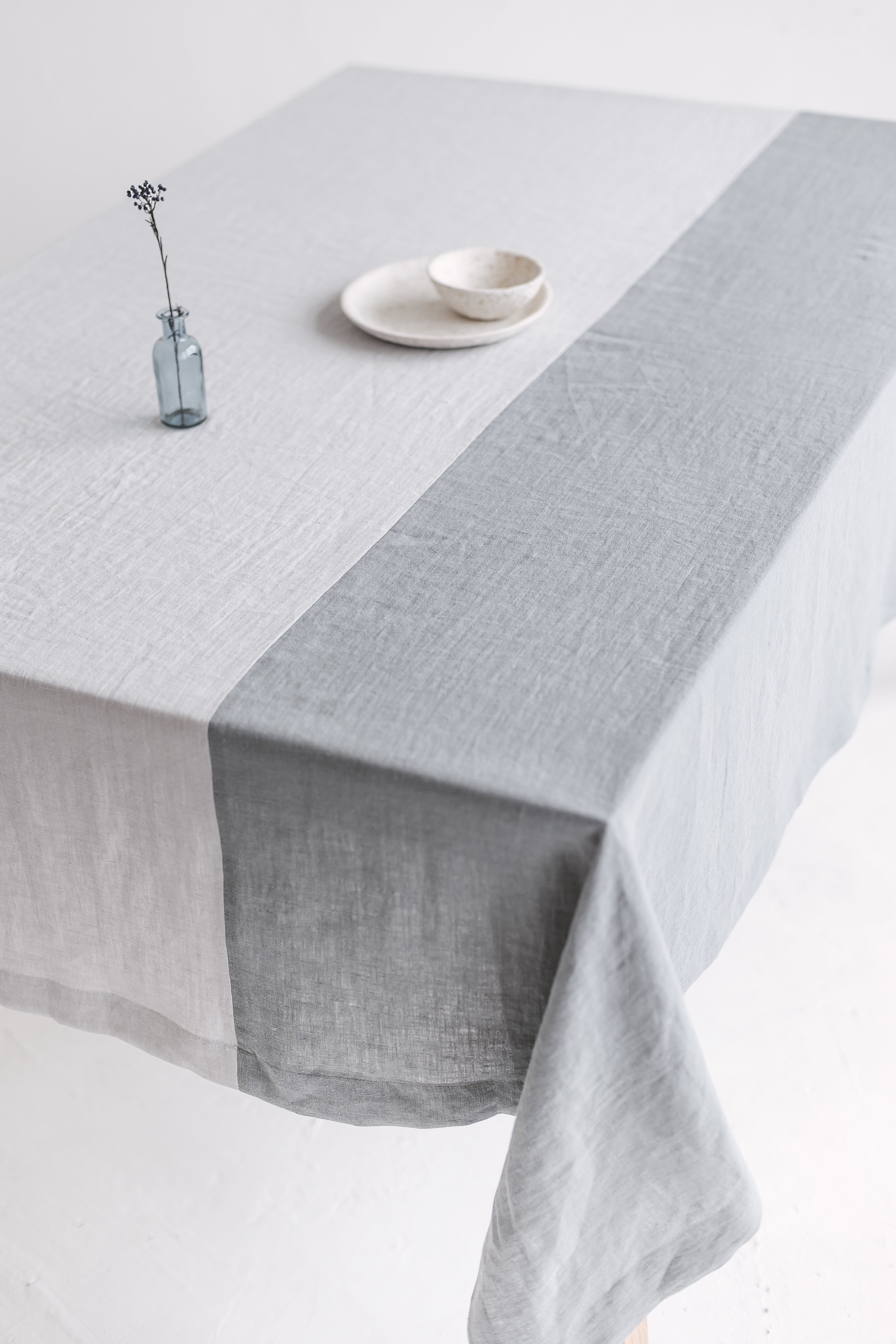 color block tablecloth