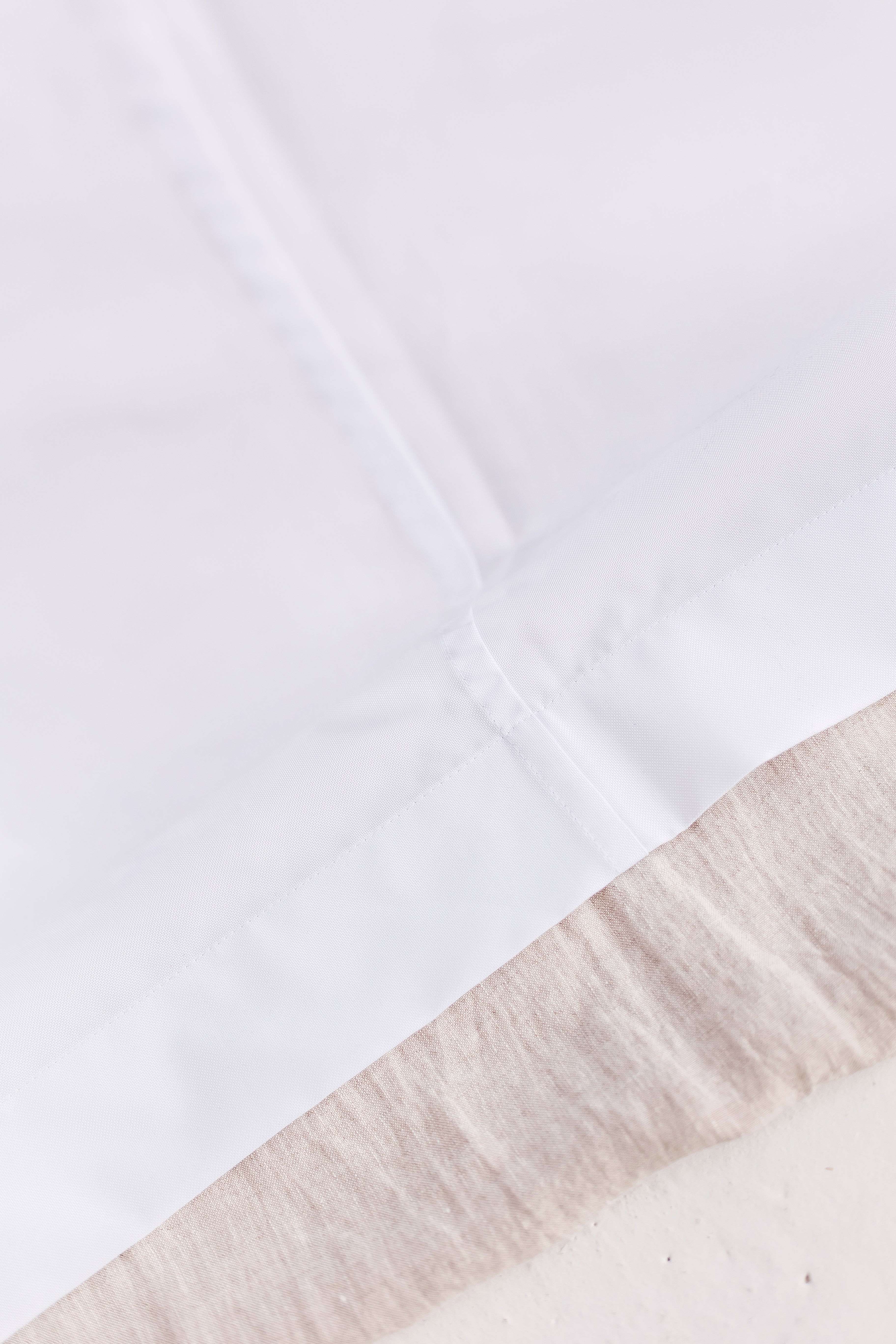 Waterproof Rusty Linen Shower Curtain 280cm / 110&