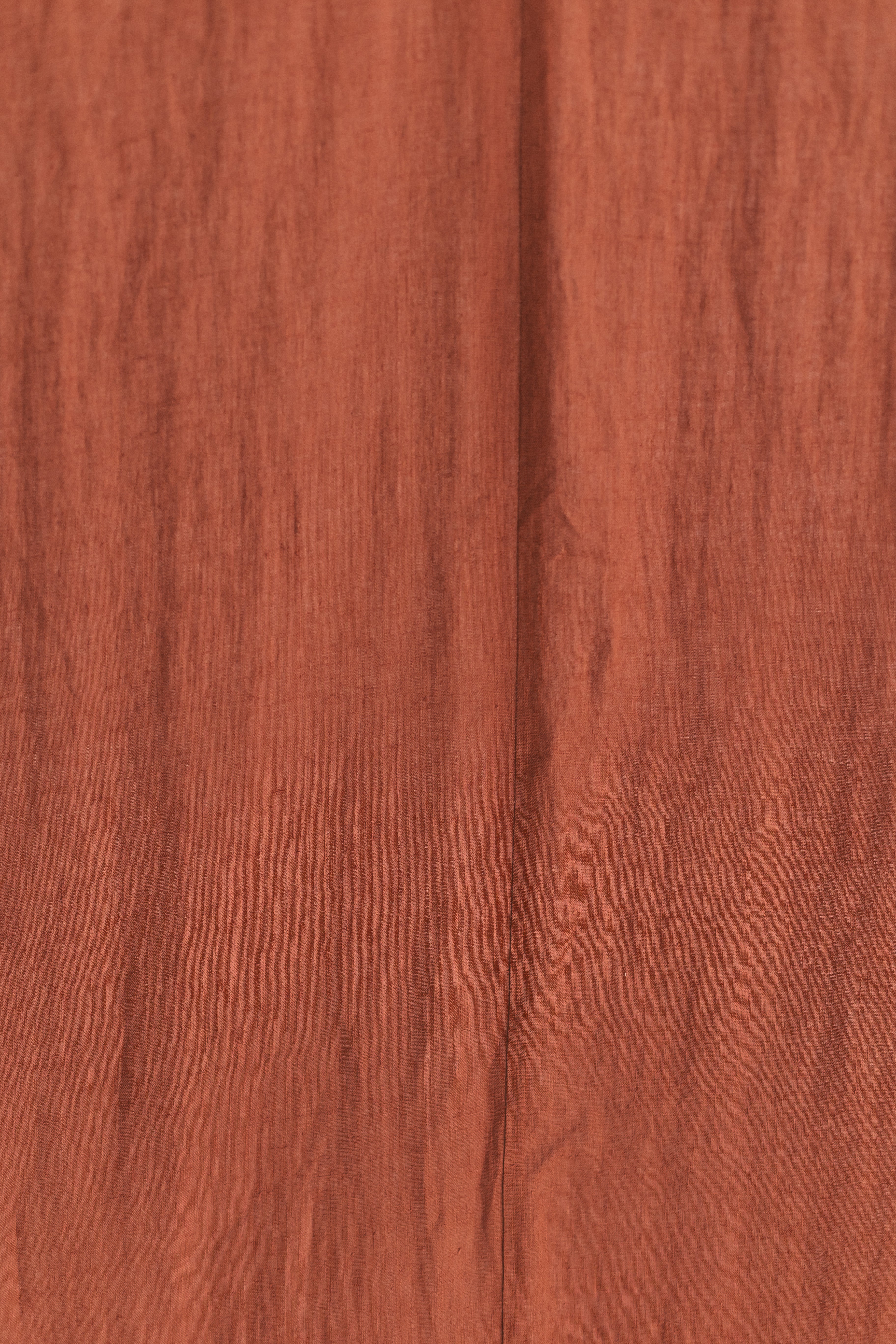 Waterproof Rusty Linen Shower Curtain 280cm / 110&