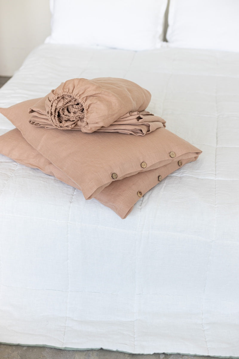 linen sheets set