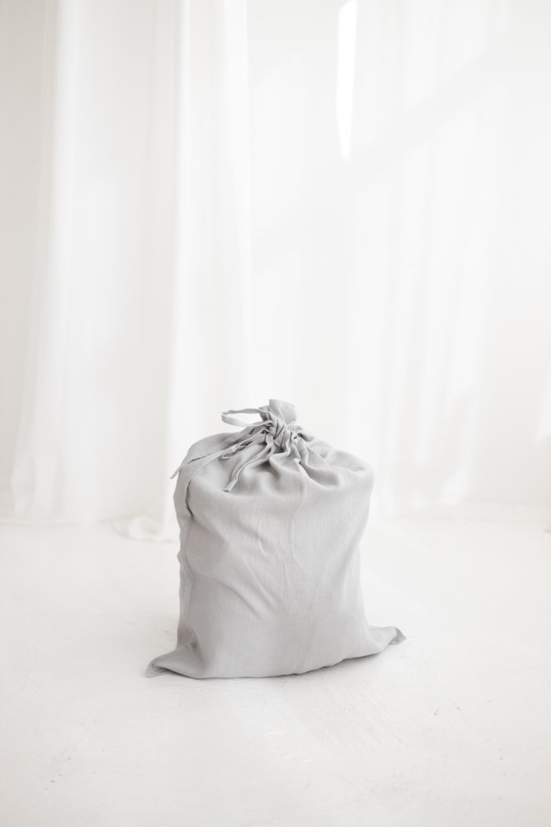 linen laundry bag