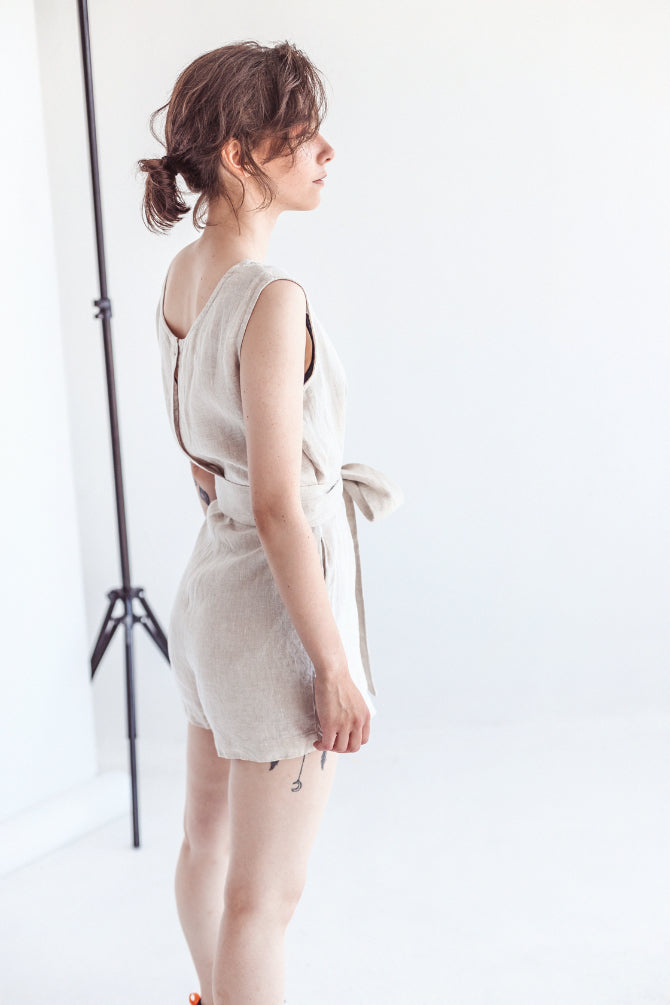 linen jumpsuit