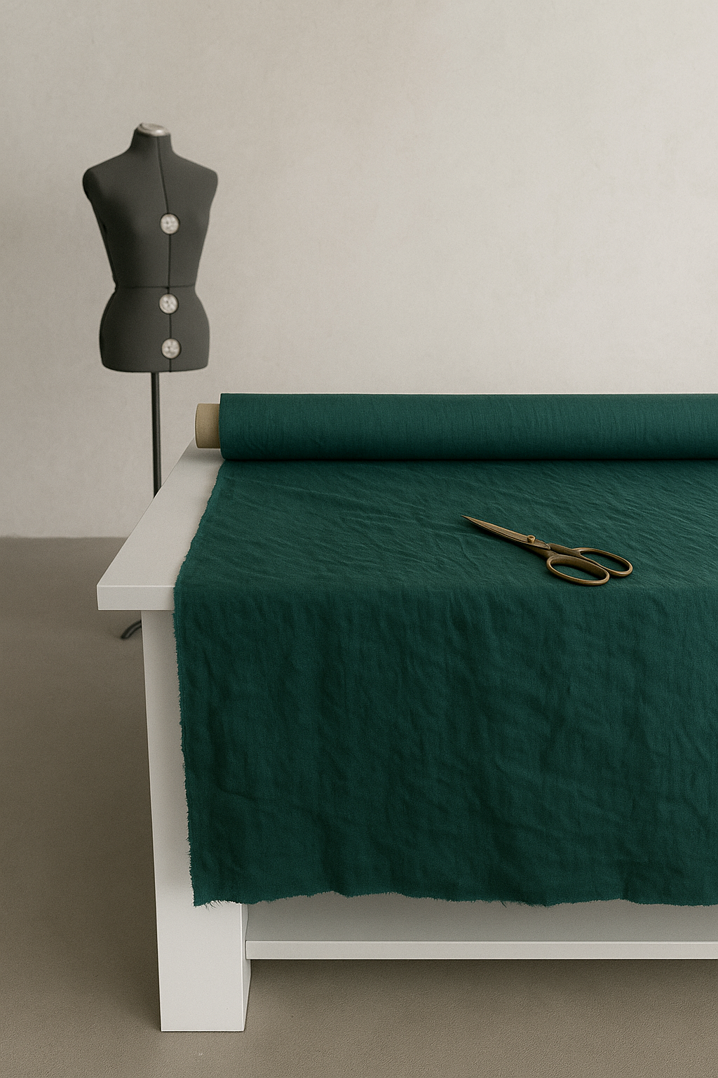 145 cm/57" Width linen fabric