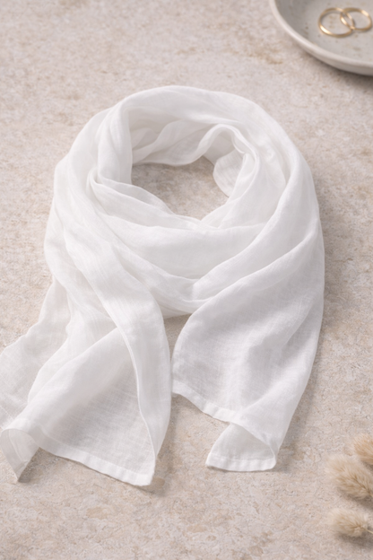 Lightweight Linen Scarf