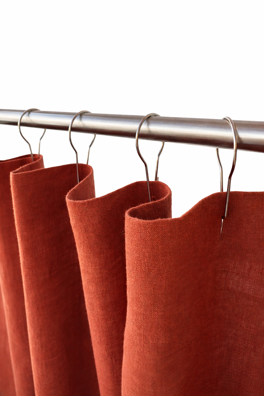 stainless steel shower curtain hooks