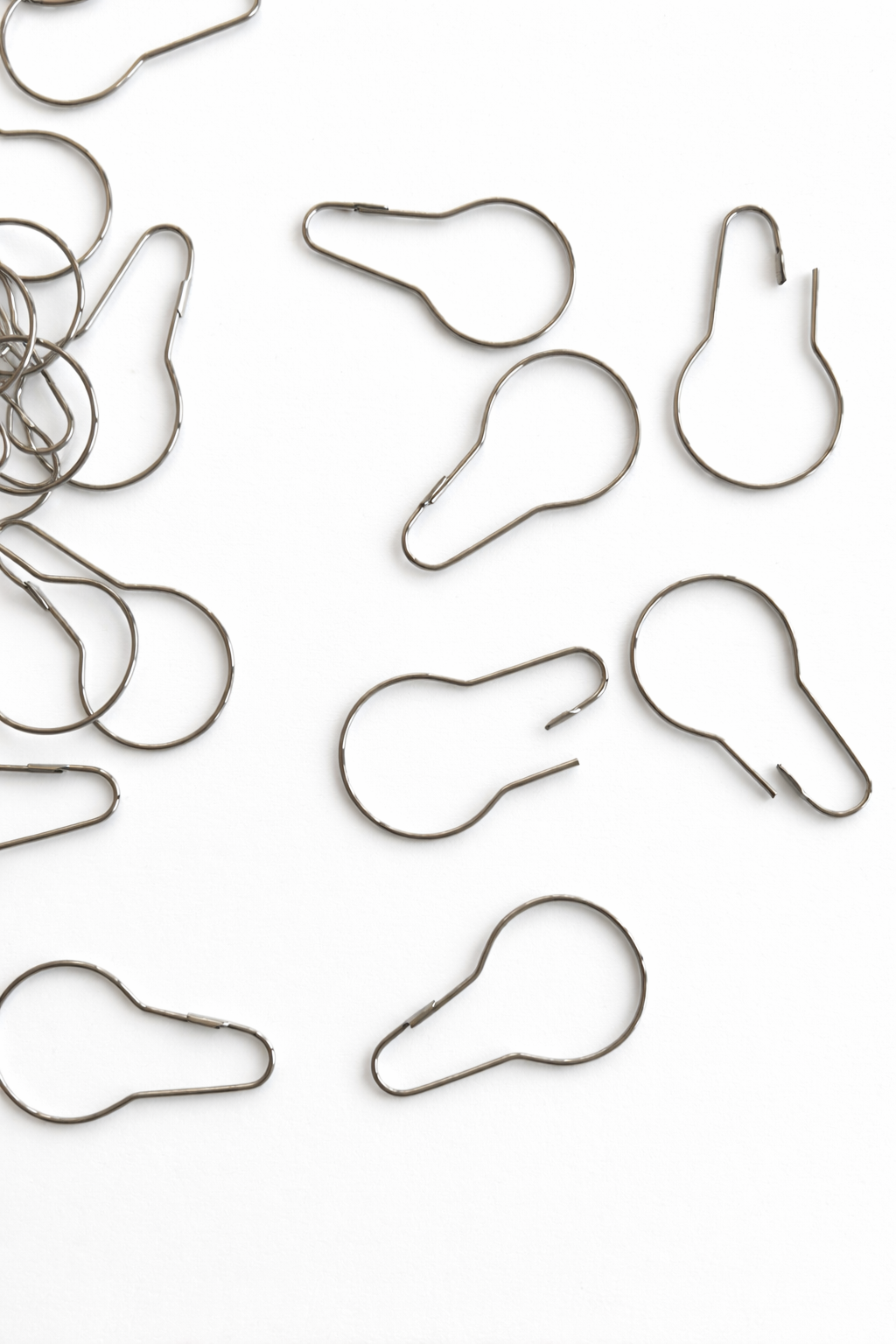 stainless steel shower curtain hooks