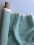 Kelly green stripes linen fabric