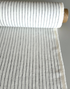 striped white linen fabric