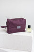 linen makeup bag