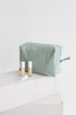 linen makeup bag