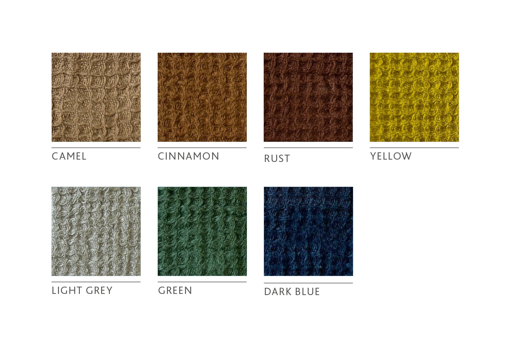 waffle linen colors palette