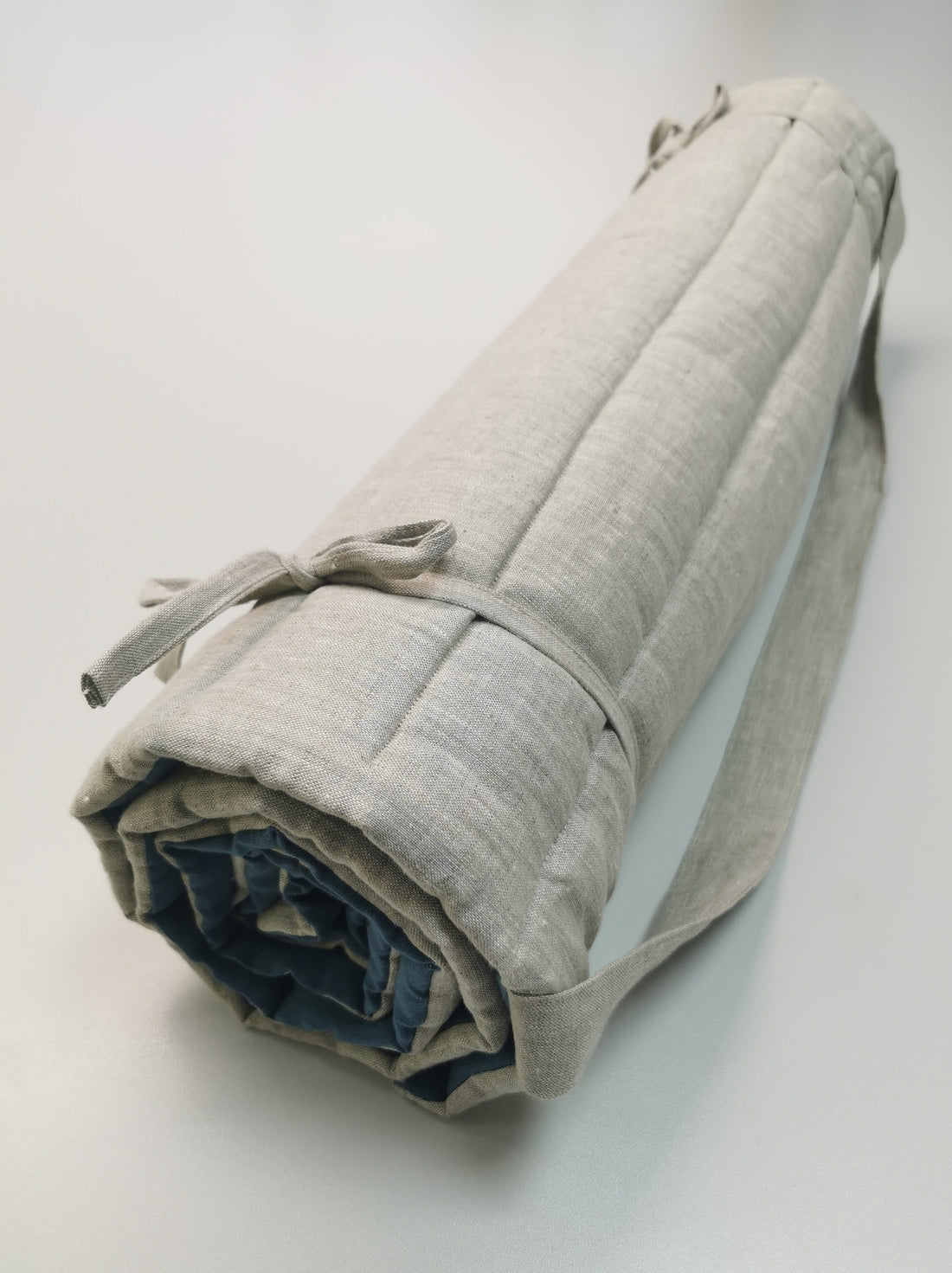 portable linen beach mat