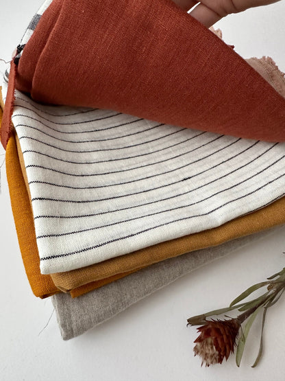 linen fabric swatches by weight
