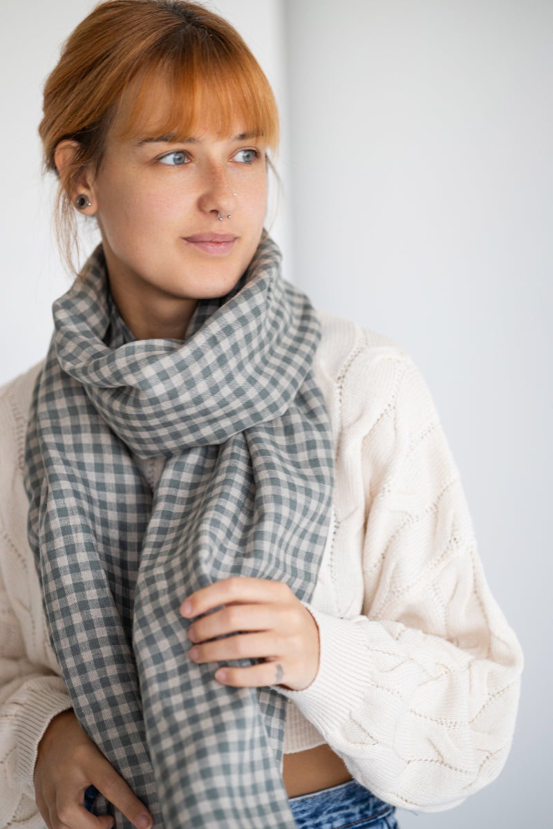 linen women scarf