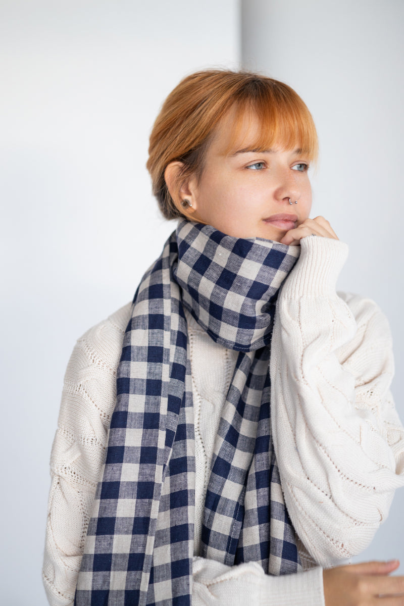 linen women scarf