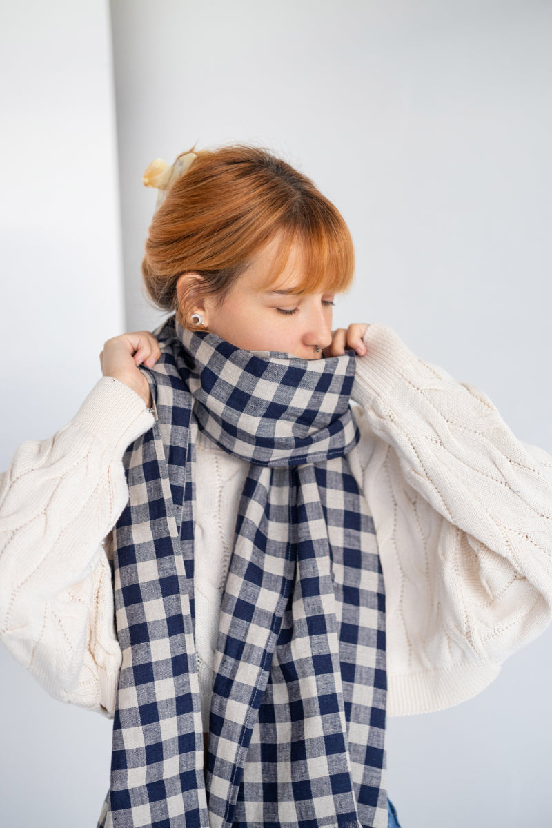 linen women scarf