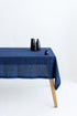 blue windowpane linen tablecloth