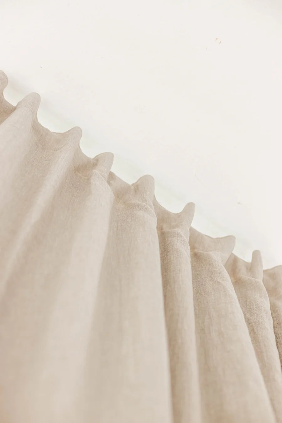 55&quot;/140 CM WIDTH COLOR BLOCK Linen Curtain With Blackout Lining