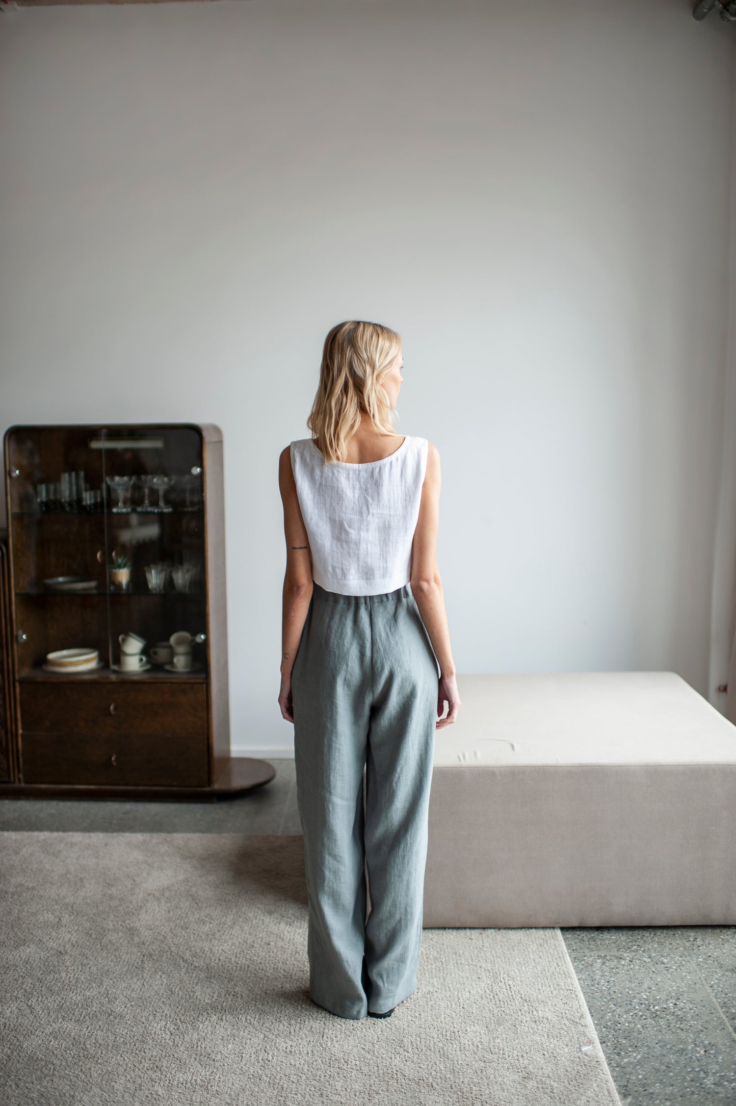 wide linen pants