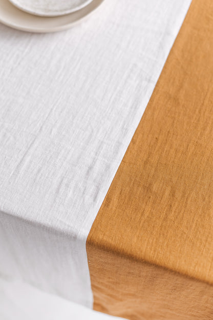 color block tablecloth