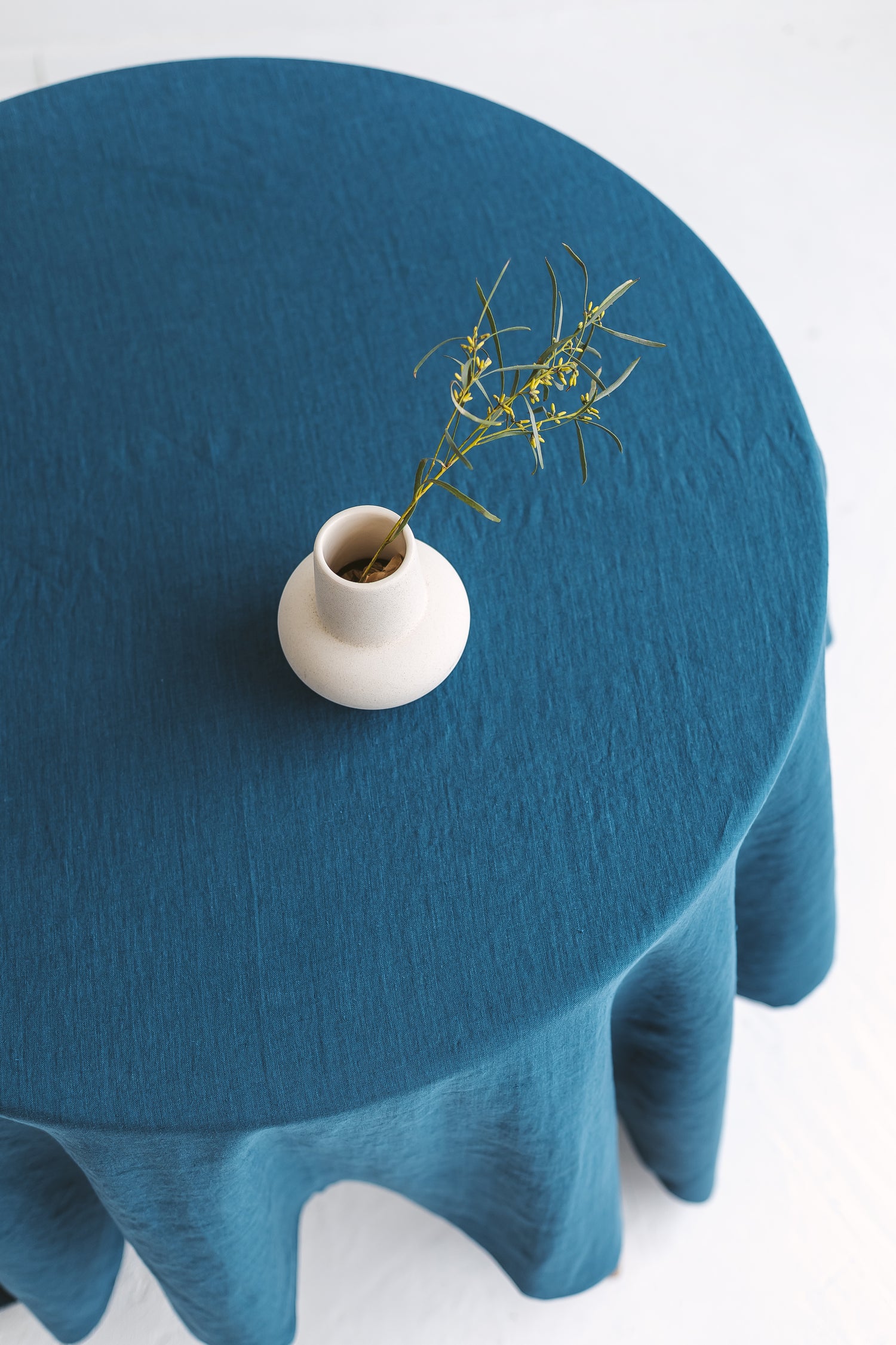 square linen tablecloth