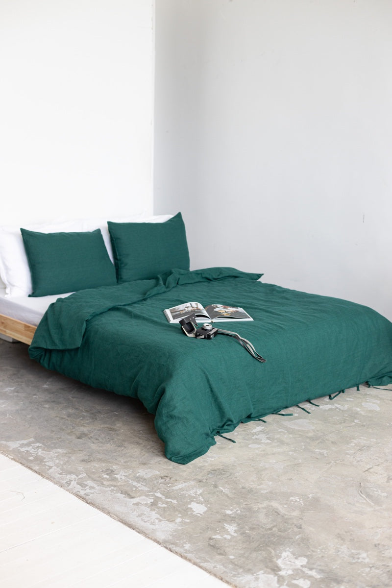 linen bedding set