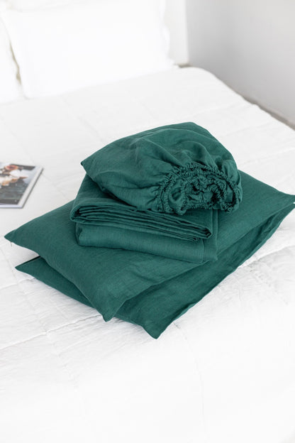 linen sheets set