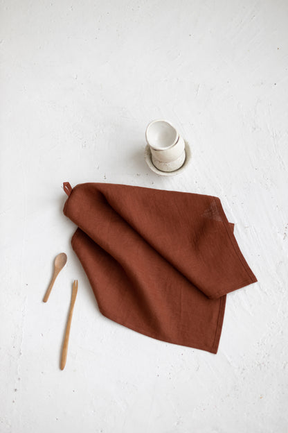 linen tea towel