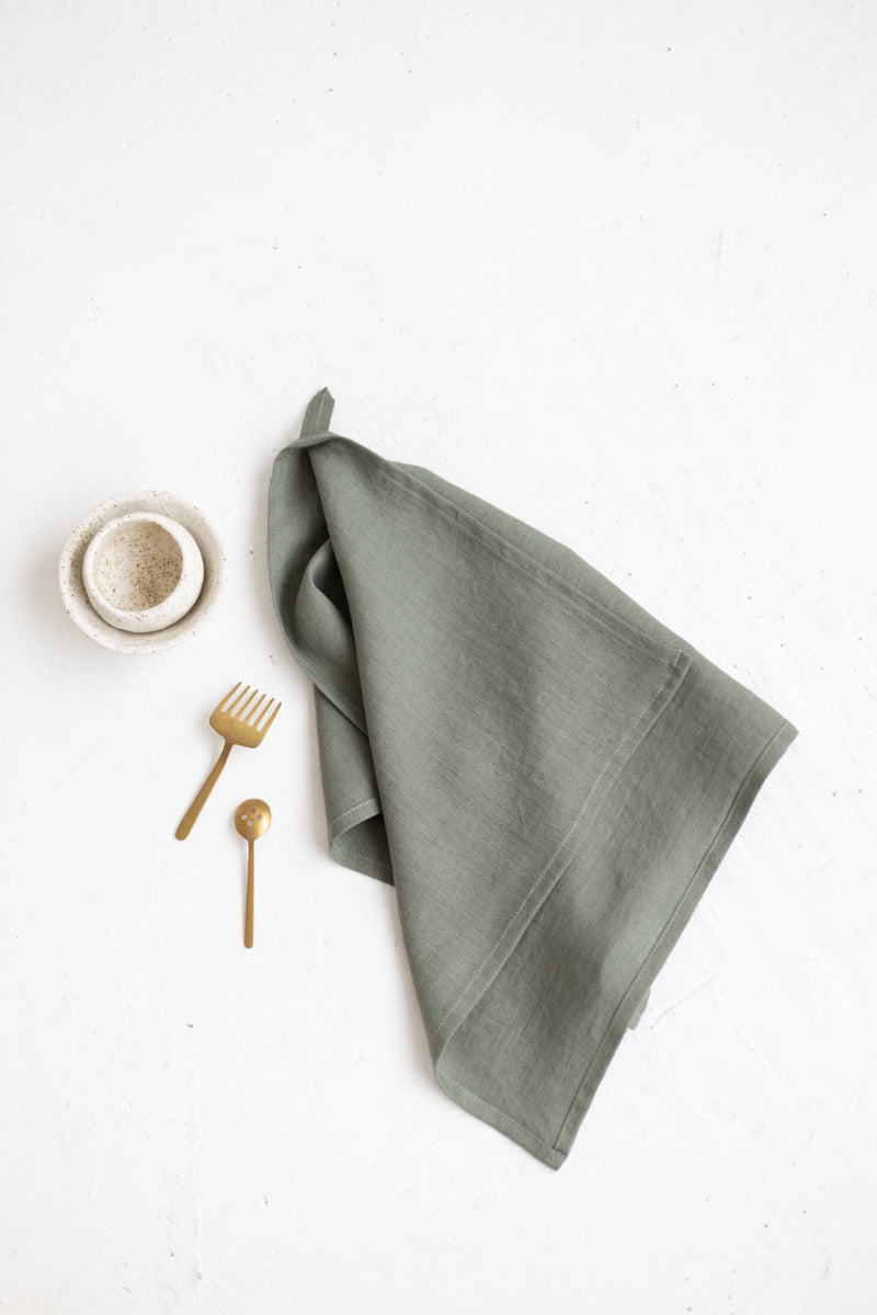 linen tea towel