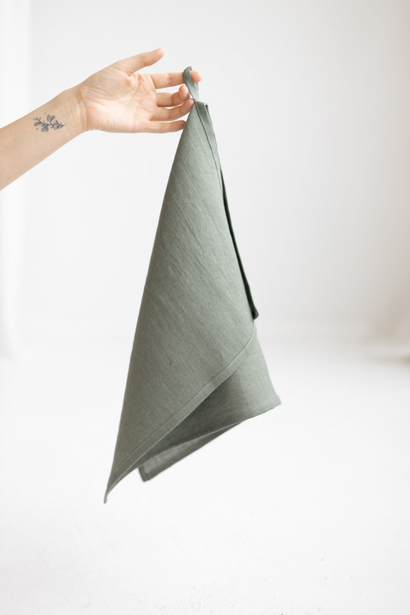 linen tea towel