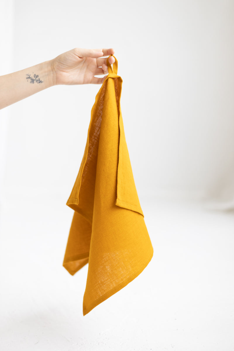 linen tea towel