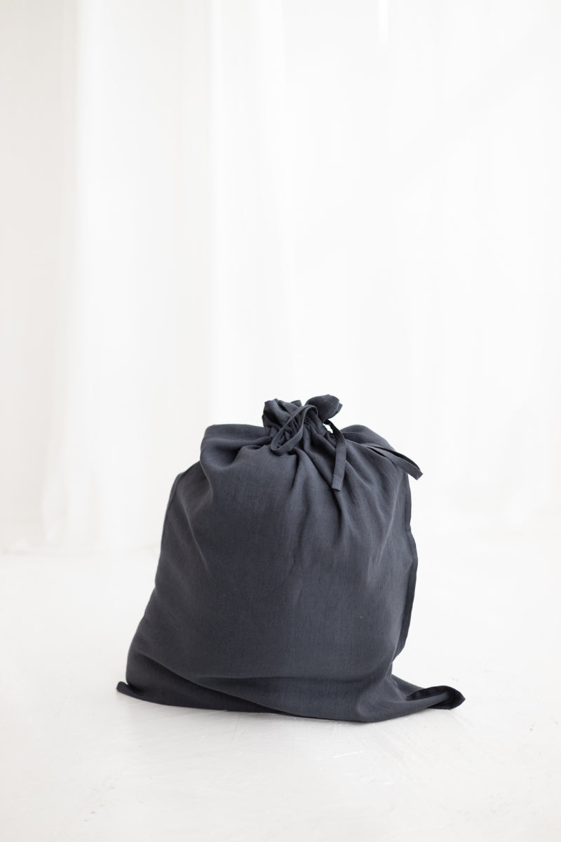 linen laundry bag