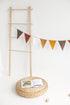 linen flag bunting