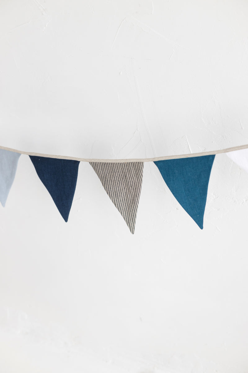 linen garland for kids room