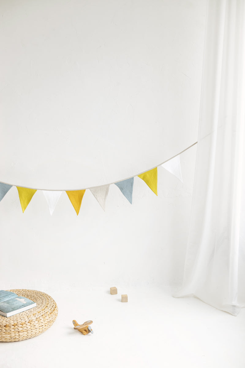 linen garland