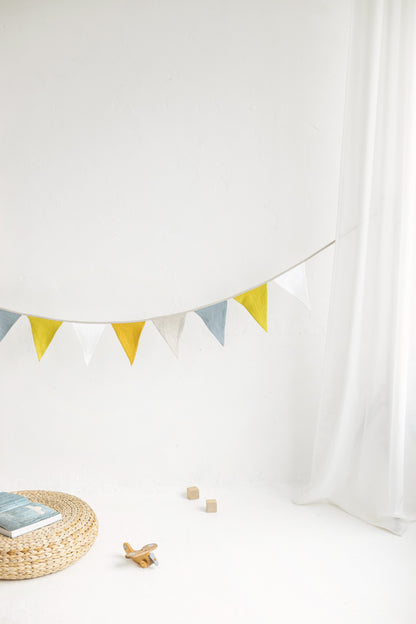 linen garland