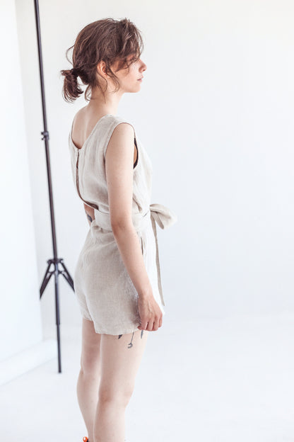 linen jumpsuit
