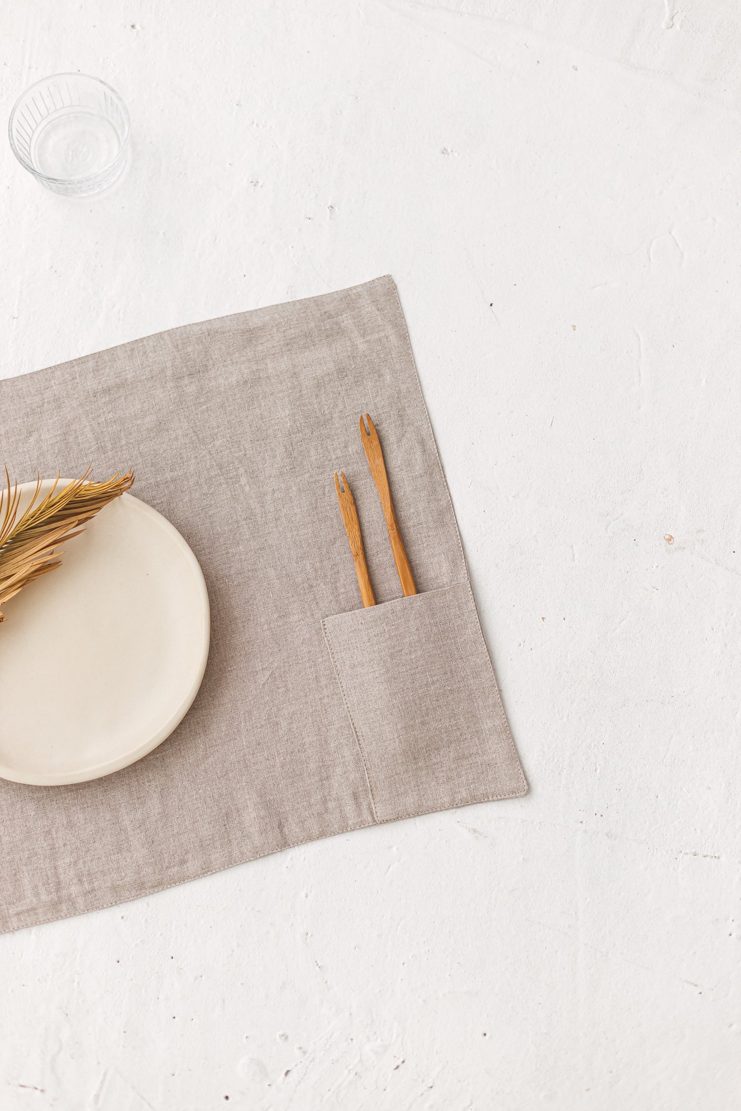 Linen placemat