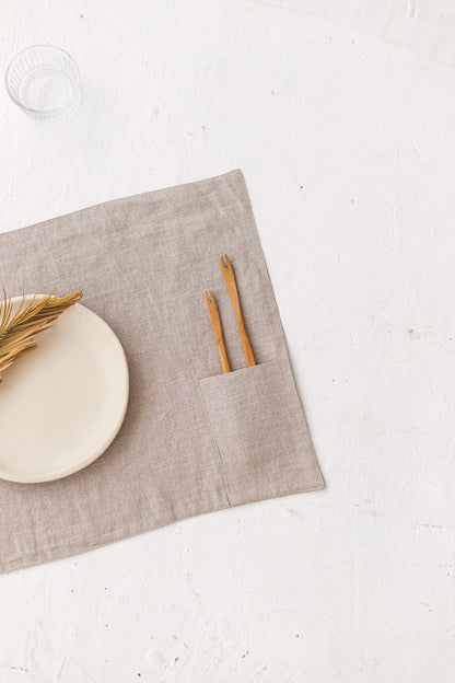 Linen placemat