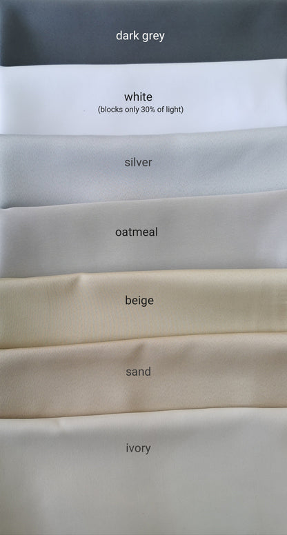 linen blackout curtains