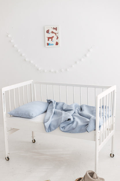 Linen Baby Bedding Set