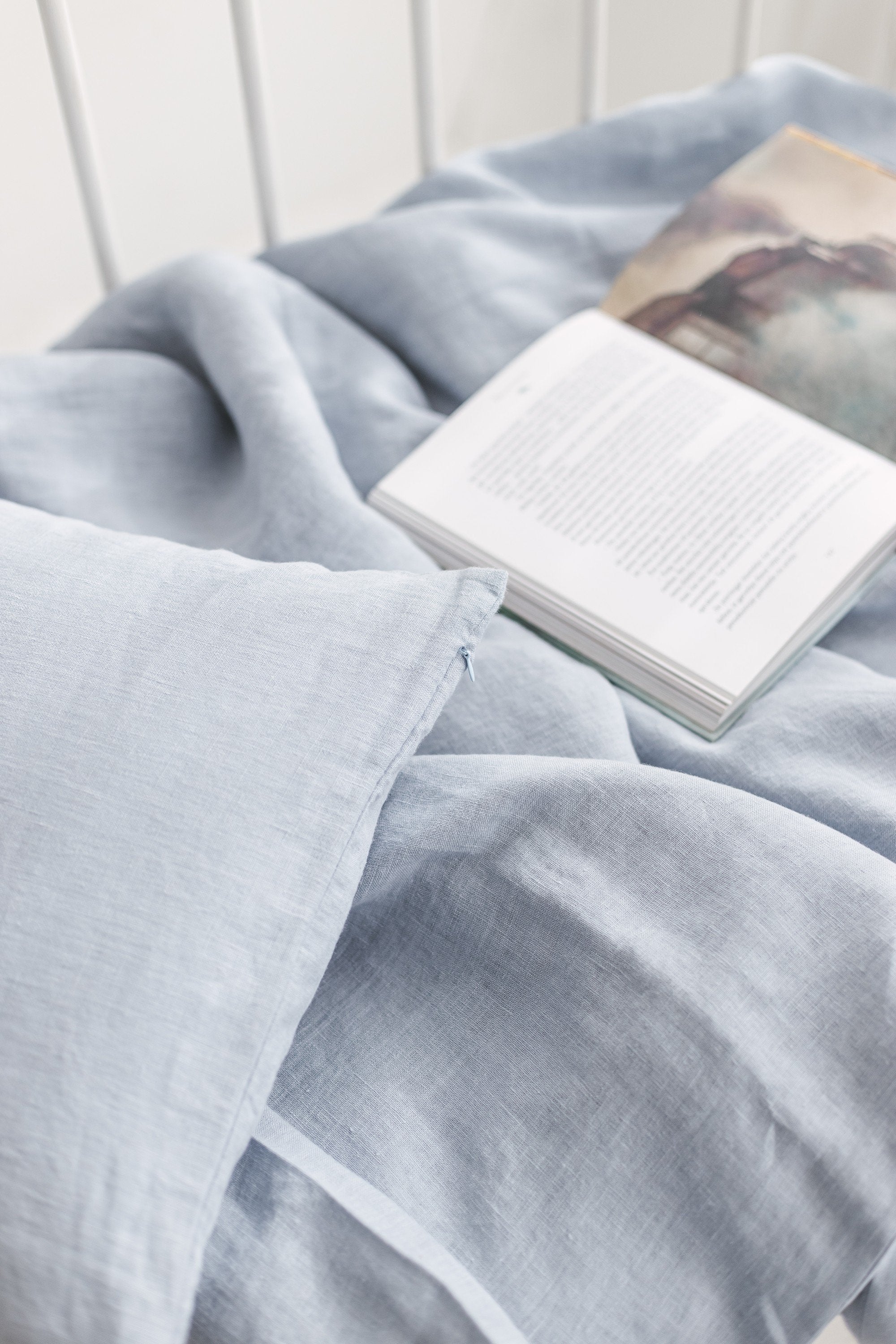 Linen Baby Bedding Set