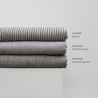 Dusty Aqua Linen Fitted Sheet