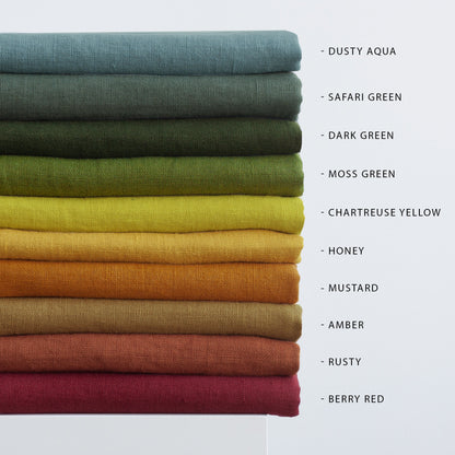 Cloud Gray Linen Flat Sheet