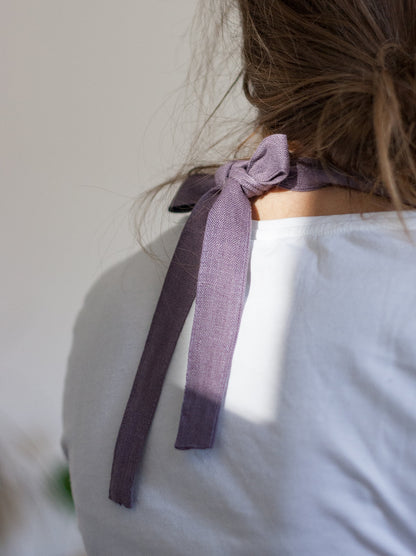 Grape Linen Apron