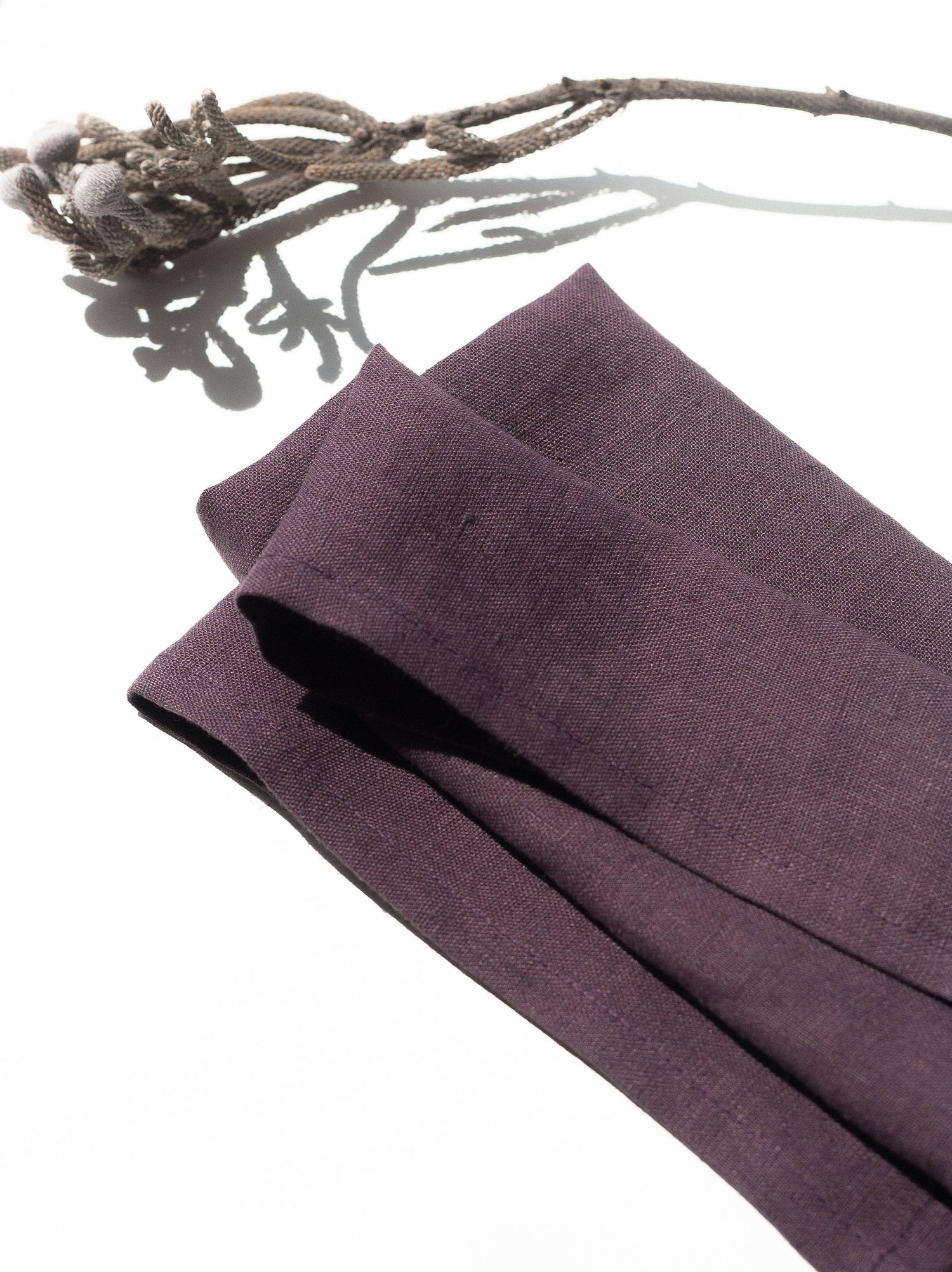 Plum Napkins Set Of 2