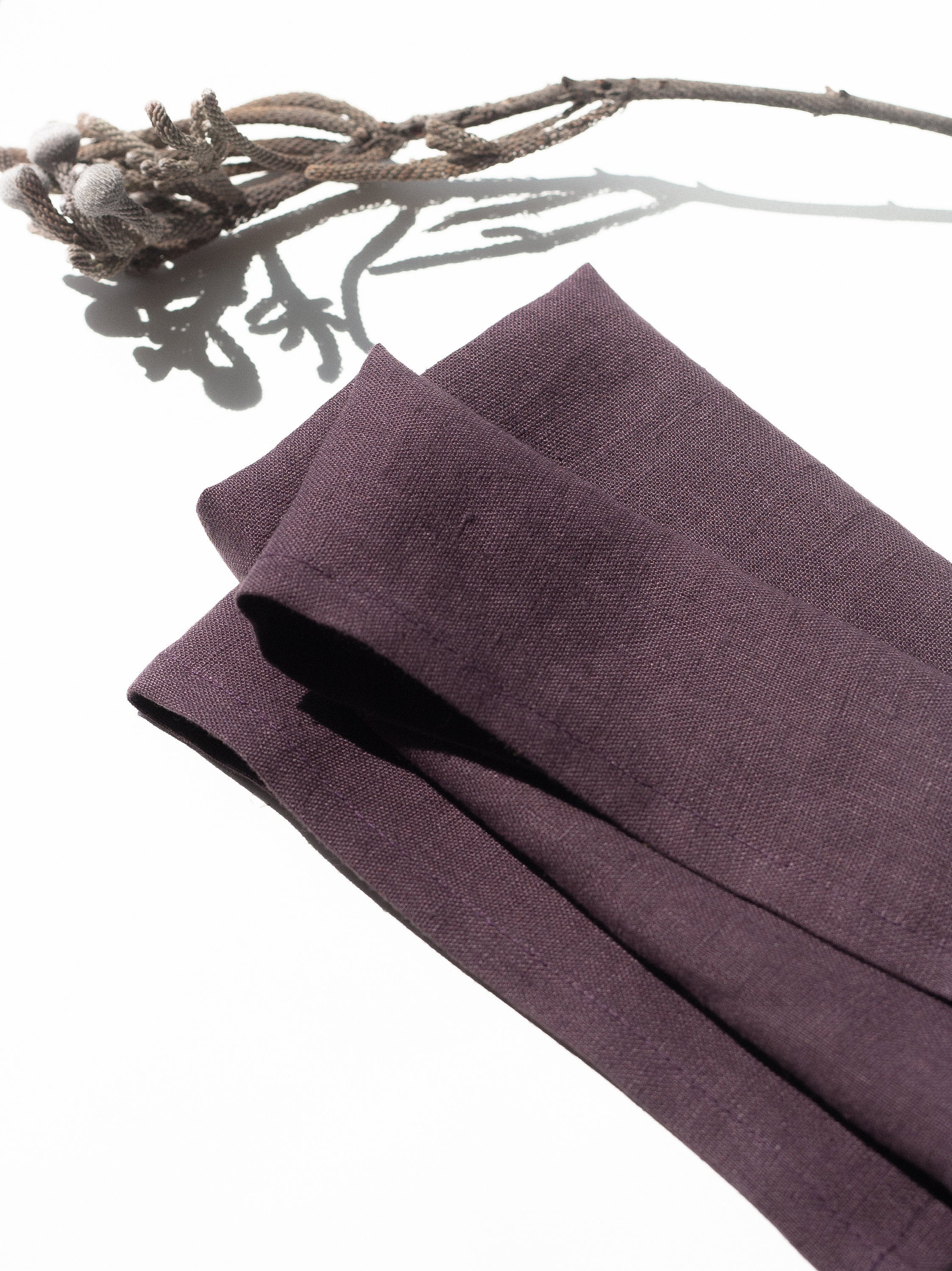 Plum Napkins Set Of 2