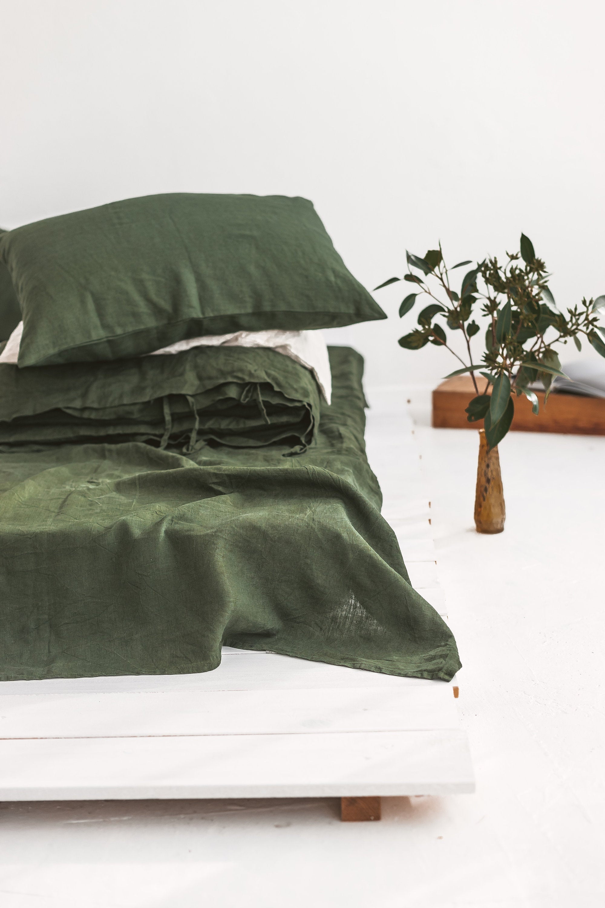 Amber Linen Flat Sheet